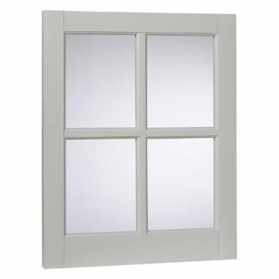 Photo 1 of 5 pack***20 in. X 25 in. Utility Fixed Picture Vinyl Window with Grid - White
