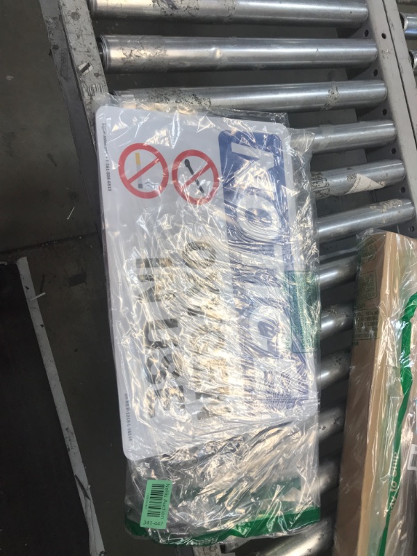 Photo 1 of OSHA Notice Sign - Notice Oxygen in Use | Rigid Plastic Sign | Protect Your Business, Construction Site, Warehouse & Shop Area | Made in The USA 18" X 12" Rigid Plastic
