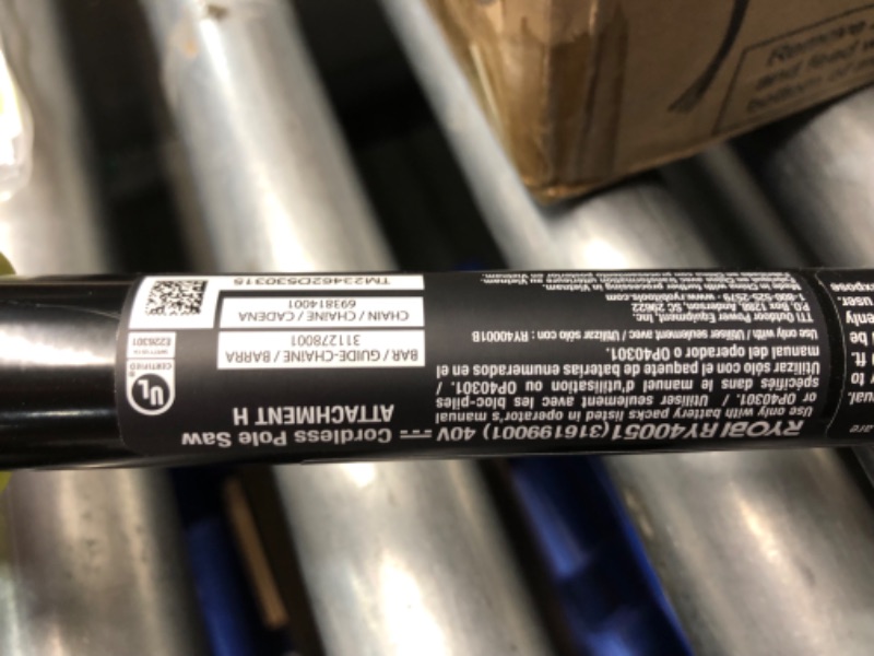 Photo 6 of ***USED - BATTERY POWERS ON AND CHARGES - UNABLE TO TEST FURTHER - SEE PICTURES***
40V 10 in. Cordless Battery Pole Saw with 2.0 Ah Battery and Charger