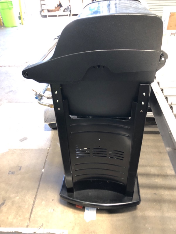 Photo 1 of *MISSING PARTS MINOR DAMAGE* Weber  Natural Gas Grill, Stainless Steel GRILL PROPANE 
