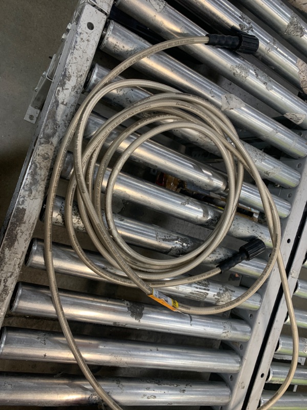 Photo 1 of 1/4 in. x 25 ft. Replacement/Extension Hose with M22 Threaded Connections for 3200 PSI Cold Water Pressure Washers
