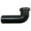 Photo 1 of 1-1/2 in. x 4-3/4 in. Black ABS Garbage Disposal Tailpiece
