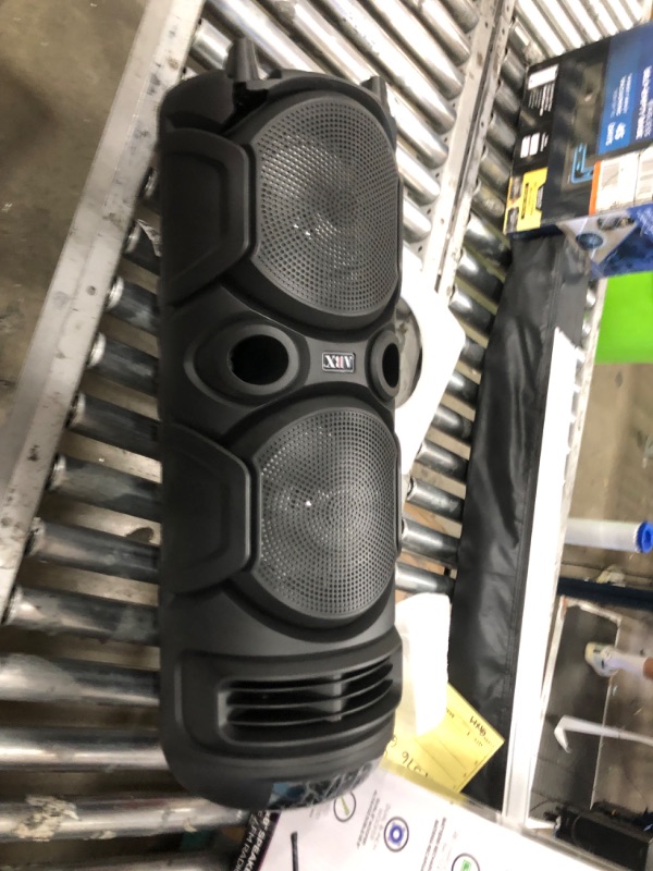 Photo 1 of Audiobox Dual 8" Woofer Rechargeable Tower Speaker

