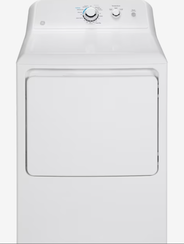 Photo 1 of *SEE NOTES* GE 7.2-cu ft Electric Dryer (White)
