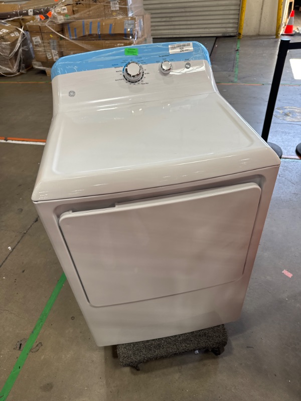 Photo 2 of *SEE NOTES* GE 7.2-cu ft Electric Dryer (White)
