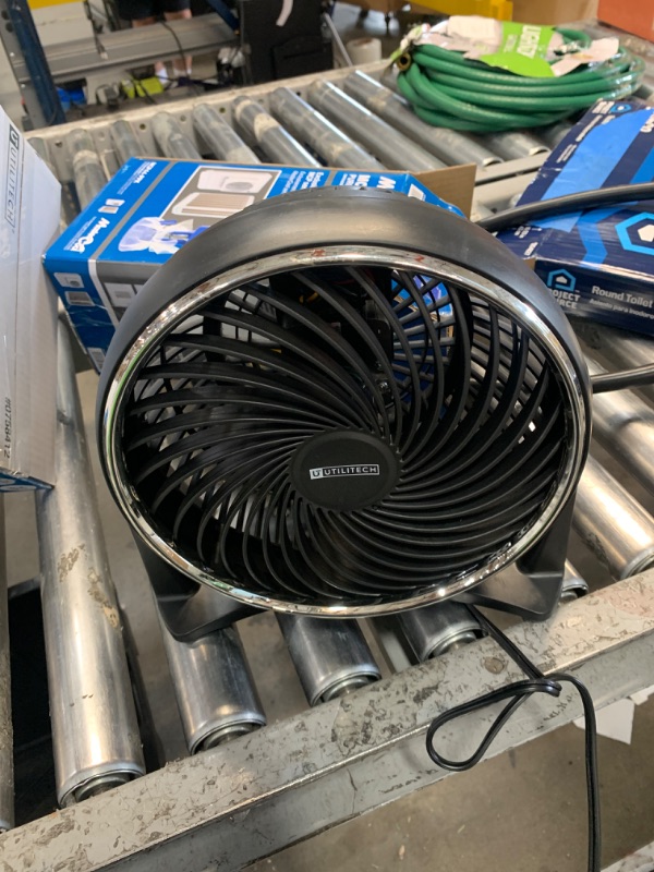 Photo 2 of Utilitech 8-in 3-Speed Air Circulator Fan