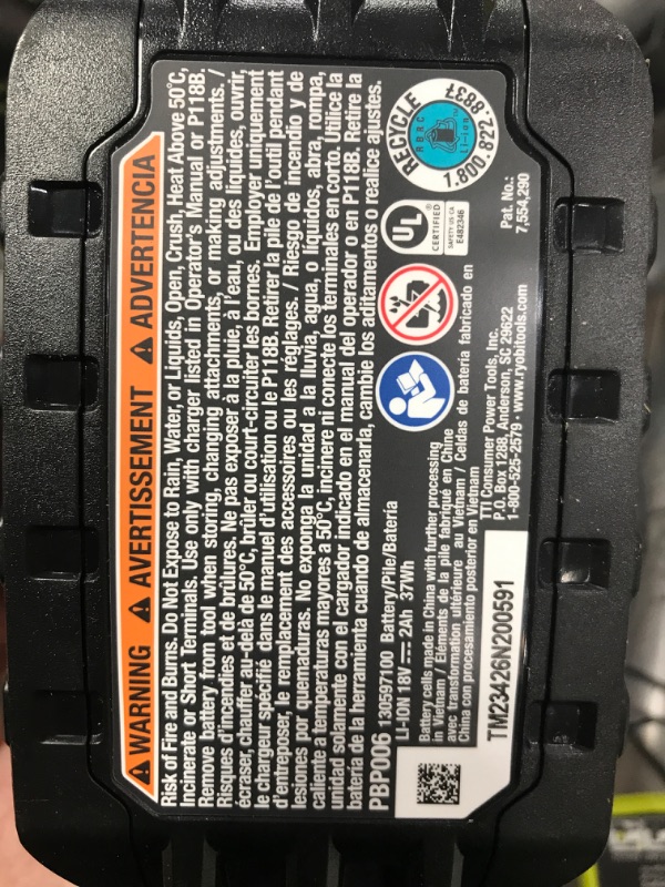 Photo 4 of * SEE NOTES* ONE+ 18V Cordless String Trimmer/Edger and Blower/Sweeper Combo Kit (2-Tools) with 2.0 Ah Battery and Charger