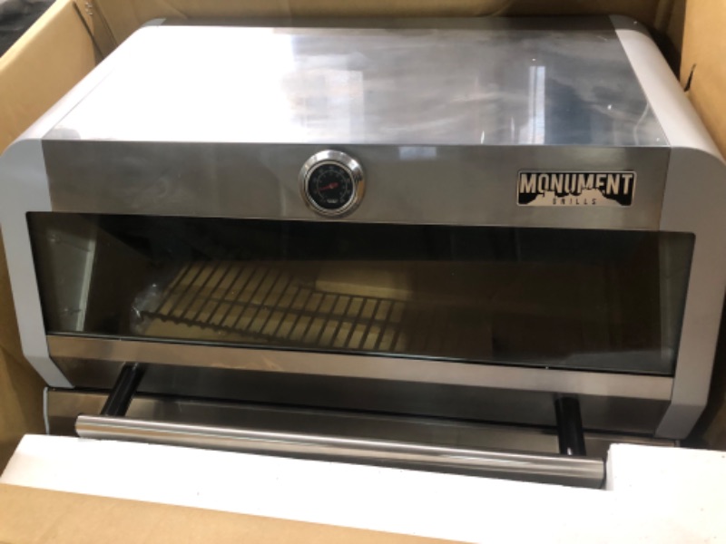 Photo 3 of ***SEE NOTES***
Monument Grills Larger 4-Burner Propane Gas Grills bbq Stainless Steel Heavy-Duty Cabinet Style with LED Controls Side Burner Mesa 400m
