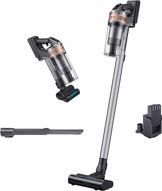 Photo 1 of (READ FULL POST) SAMSUNG Jet 75 Pet Cordless Stick Vacuum Cleaner, Lightweight w/ Turbo Brush, Mini Motorized Tool, Removable Battery, Powerful Cleaning for Hardwood Floors, Carpets, Area Rugs, VS20T7512N7/AA, Silver
