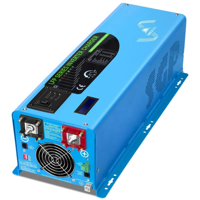 Photo 1 of **SEE NOTES** SUNGOLD POWER | 6000W DC 48V SPLIT PHASE PURE SINE WAVE INVERTER WITH CHARGER UL1741 STANDARD