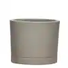 Photo 1 of 4 pack 
Southern Patio Italio Small 6.3 in. x 5.2 in. 1 Qt. Gray Concrete Indoor Planter