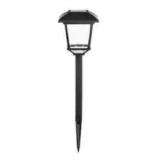 Photo 1 of 10 Lumens Black Integrated LED Weather Resistant Outdoor Solar Path Light  6 pack 