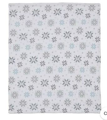 Photo 1 of (READ FULL POST) Northeast Outfitters Cozy Cabin Snowflake Blanket
