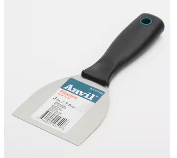 Photo 1 of 3 pack -  Anvil 3 in. Flexible Putty Knife