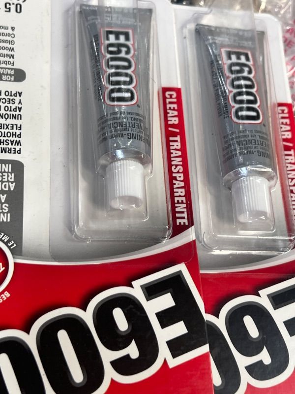 Photo 1 of 2 PACK Eclectic E6000 Multi-Purpose Adhesive - 0.5 fl oz tube