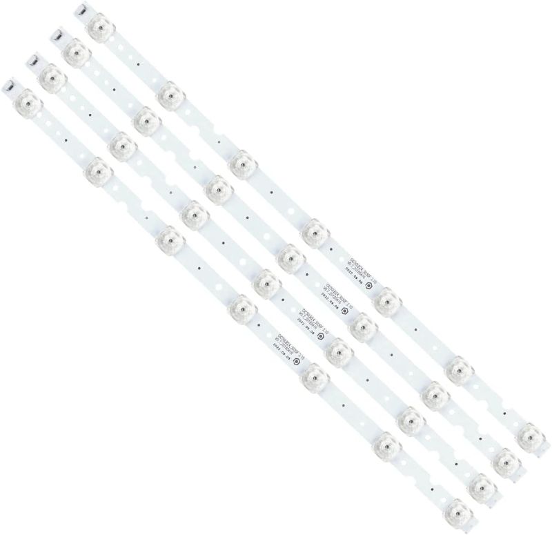 Photo 1 of (READ FULL POST) Kit 4PCS GIC50LB24_3030F2.10 LED Backlight Strips for 50S425 50S421 50S423 50D6 50UD6306 50UD6406 4C-LB5007-YH02J 4C-LB5007-ZM03J 4C-LB5007-ZM GIC50LB24 3030F2.1D E78030 LVU500NDEL