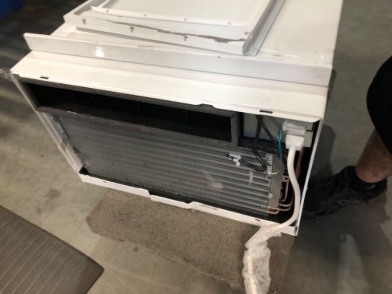 Photo 10 of ***USED - MAJOR DAMAGE - SEE COMMENTS***
LG 14,000 BTU DUAL Inverter Smart Window Air Conditioner, 115V, Cools 700 Sq. Ft. for Bedroom, Living Room, Apartment, Quiet Operation, ENERGY STAR, works with LG ThinQ, Amazon Alexa and Hey Google 1 Count (Pack of