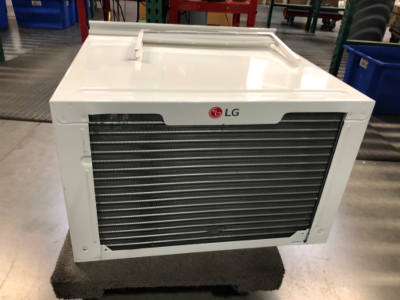 Photo 6 of ***USED - MAJOR DAMAGE - SEE COMMENTS***
LG 14,000 BTU DUAL Inverter Smart Window Air Conditioner, 115V, Cools 700 Sq. Ft. for Bedroom, Living Room, Apartment, Quiet Operation, ENERGY STAR, works with LG ThinQ, Amazon Alexa and Hey Google 1 Count (Pack of