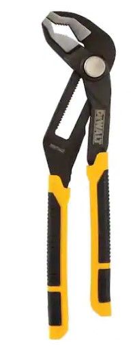 Photo 1 of 12 in. V-Groove Jaw Pushlock Plier
