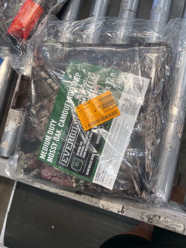 Photo 1 of 12 Ft. W X 9 Ft. L Brown Medium Duty Tarp