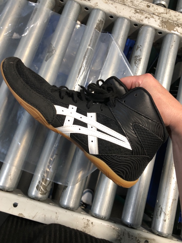 Photo 4 of (READ FULL POST) ASICS Men's Matflex 7 Wrestling Shoe Sneaker 11 Black/White