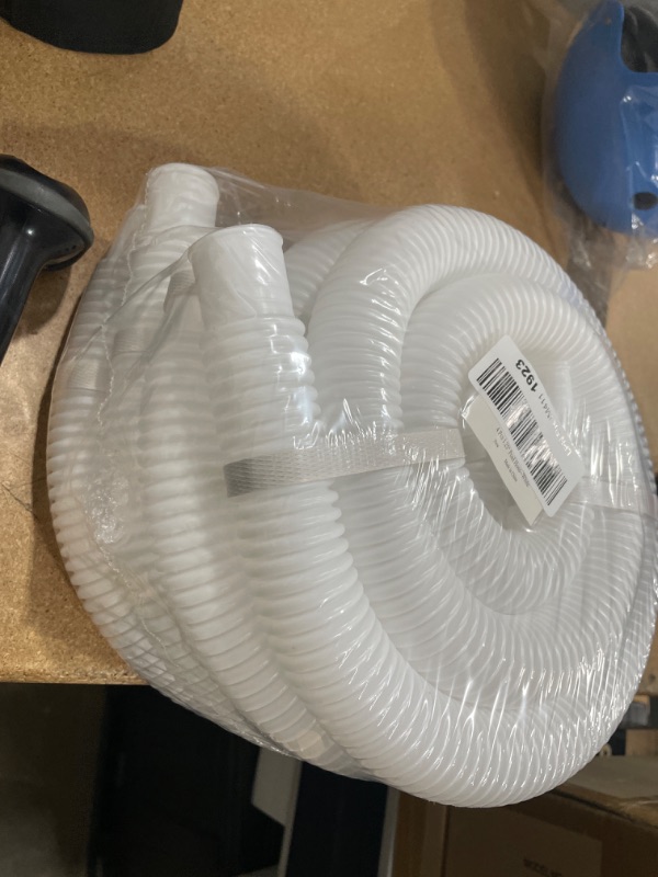 Photo 2 of 4 Pcs 1.25" Pool Hose, 59" Long Accessory Pool Pump Replacement Hoses, Compatible with All Above Ground Pool Filter Pumps that Use 1 1/4 Diameter Hoses 1.25'' x 59'' White-4pack