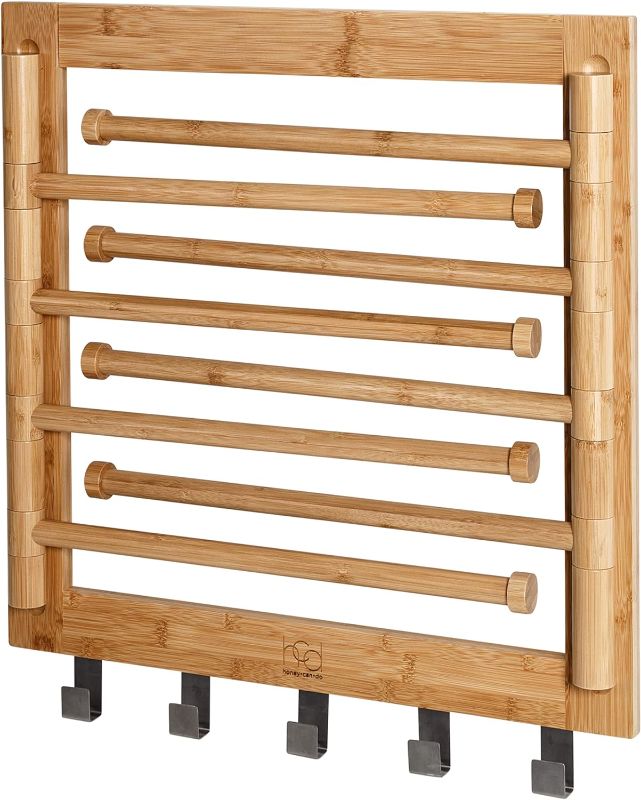 Photo 1 of 
Honey-Can-Do Wall-Mounted Swivel Clothes Drying Rack DRY-09386 Natural