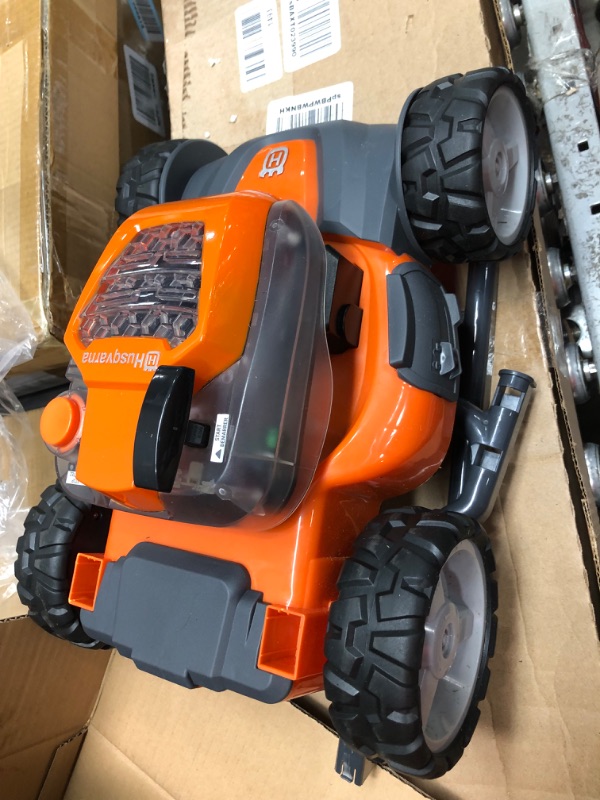 **SEE NOTES** Husqvarna HU800AWD Toy Lawn Mower, Orange Toy Lawnmower ...