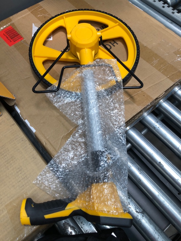 Photo 1 of
Zozen Measuring Wheel in Feet and Inches, Collapsible with One key to Zero, Kickstand, Starting Point Arrow and Cloth Carrying Bag, Measurement 0-9,999 Ft.
Size:12Inch