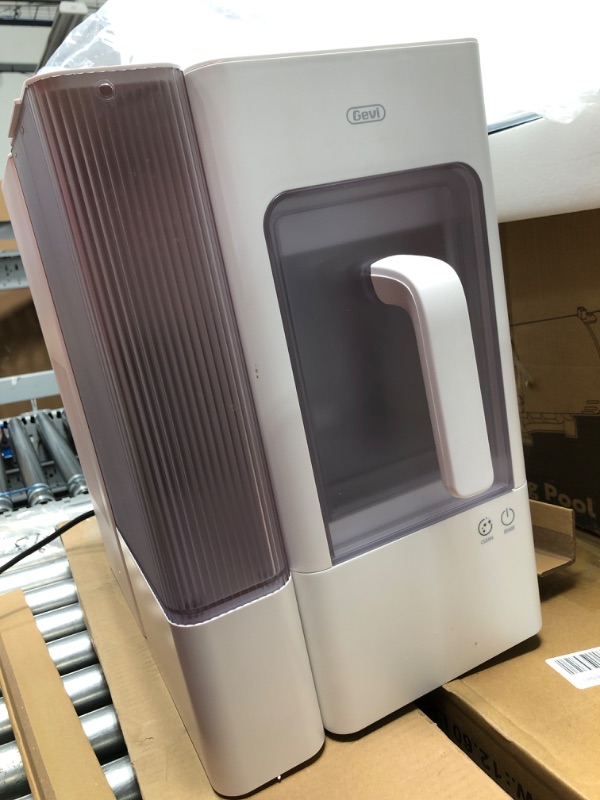 Photo 1 of 
Gevi Adella Gemi Nugget Ice Maker Countertop, Chewable Pellet Ice Machine with Portable Ice Basket Large Side Tank Self-Cleaning for Home Kitchen Office Party