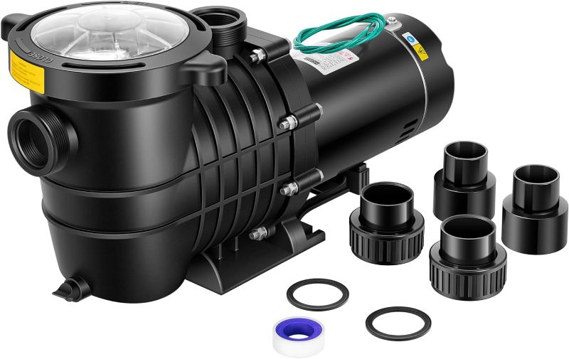 Photo 1 of 
VIVOHOME 2.0 HP 6800 GPH Powerful Copper Motor Self Primming Dual Voltage in/Above Ground Swimming Pool Pump 1.5" & 2.0'' Inlet Energy...
Size:2.0 HP Dual Voltage