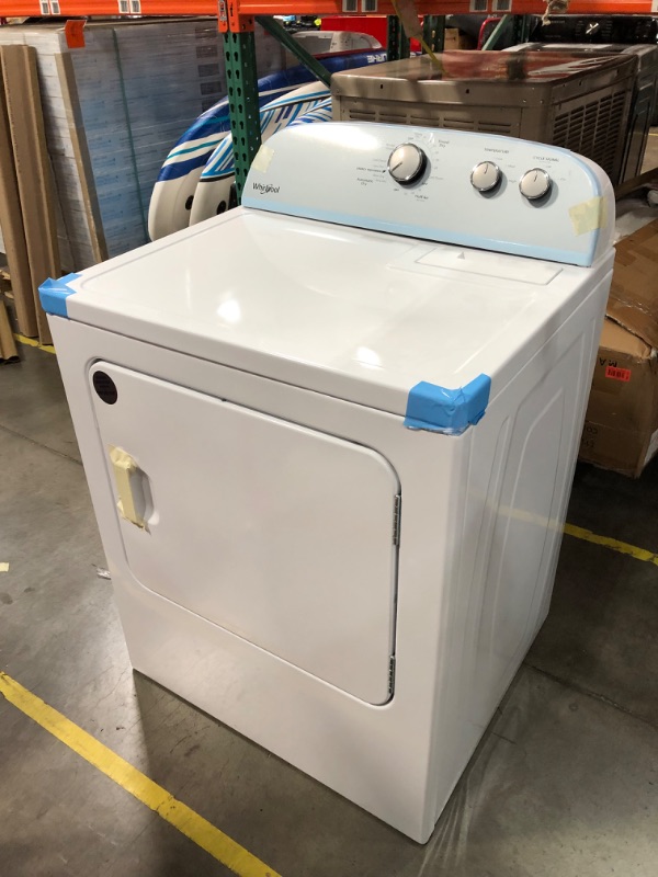 Photo 2 of **PARTS ONLY NON-REFUNDABLE READ NOTES**Whirlpool 7-cu ft Electric Dryer (White)
