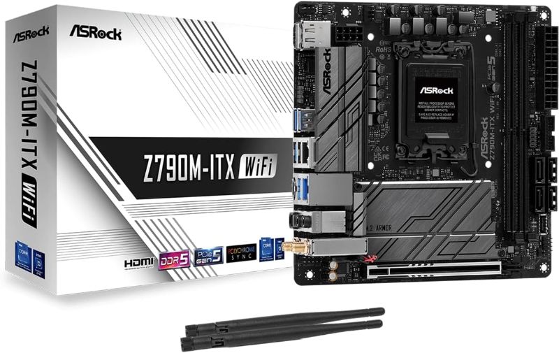 Photo 1 of ASRock MB ASROCK | Z790M-ITX WiFi Motherboard
