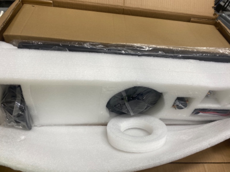 Photo 1 of Outdoor Ceiling Fan 52" with Remote Control,Modern Reversible DC Motor for Patio Bedroom Living Room Outdoor Ceiling Fans walnut finish