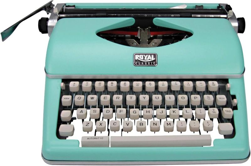 Photo 1 of ***Parts Only***Royal 79101t Classic Manual Typewriter (mint Green)
