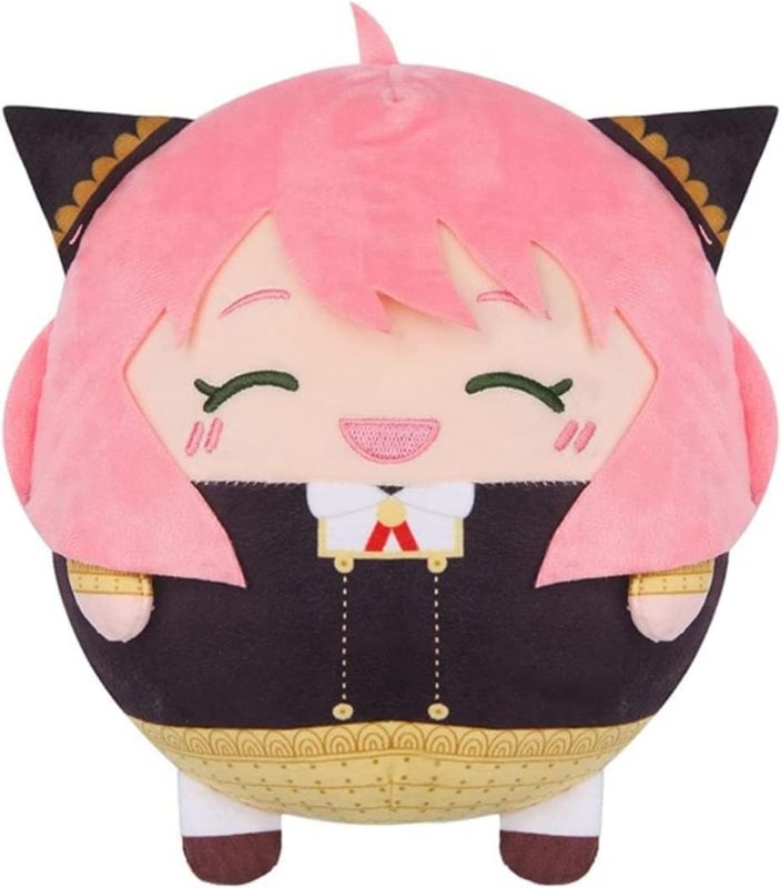 Photo 1 of Yonclap Anime Plush Anya Plush. Cute Stuffed Dolls Cartoon Pillow Toy Anime Peripheral Prop Kids Fan Birthday Gift Anya-c