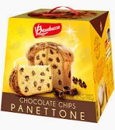 Photo 1 of  best before 06/20/2024*** Bauducco Mini Panettone with Chocolate Chips, Moist & Fresh, Traditional Italian Recipe, Italian Traditional Holiday Cake 2.8oz (Pack of 1) Chocolate 2.80 Ounce (Pack of 1)