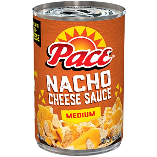 Photo 1 of BEST BY 12/03/24** Pace Medium Nacho Cheese Sauce, 10.5 oz Can (Pack of 4) Nacho Cheese Sauce Medium 10.5 Oz 