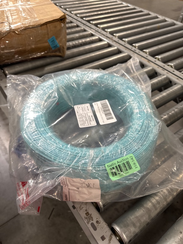 Photo 2 of 300 Meter 10Gb OM3 Multimode Duplex Fiber Optic Cable (50/125) - LC to LC - Aqua