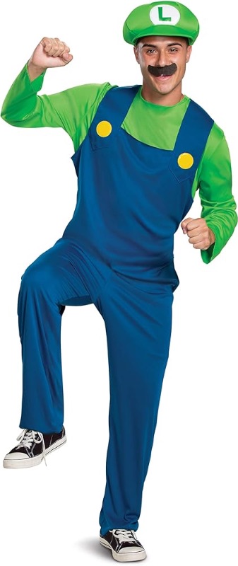 Photo 1 of Disguise Super Mario Classic Luigi Costume for kids 