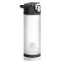 Photo 1 of Diller Water Bottle with Straw - 25 Oz US Tritan BPA Free Sport Water Bottle with Flip-Flop Lid (white) 25 oz White