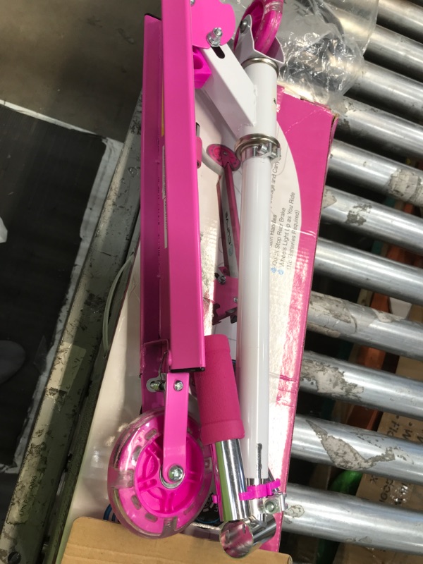 Photo 1 of Curve  Wheels Folding Scooter in Pink