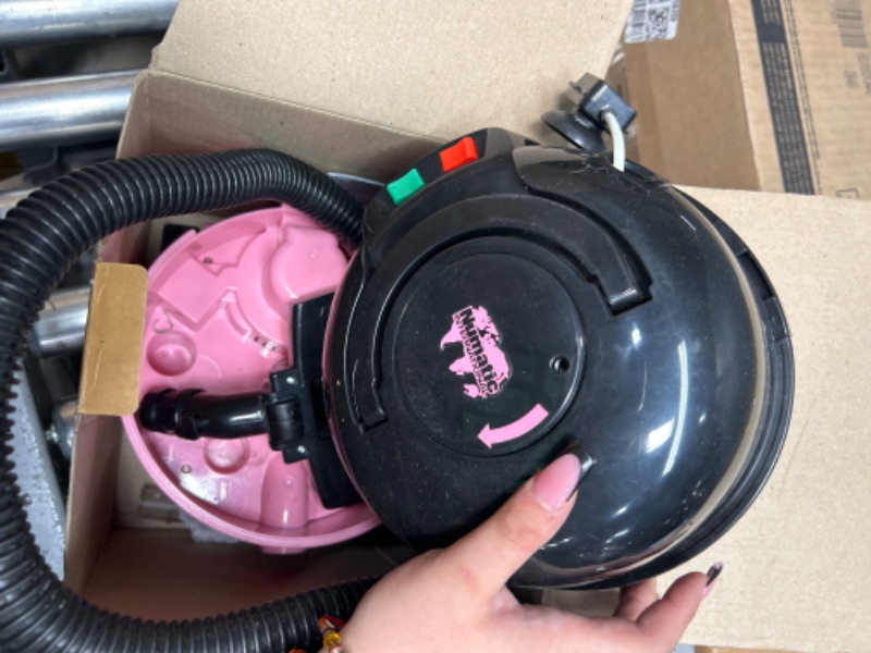 Photo 2 of Casdon Hetty Vacuum Cleaner|Pink Toy Vacuum Cleaner for Children Aged 3+ | Looks and Works Just Like The Real Thing New Model