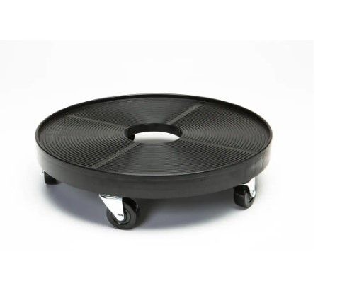 Photo 1 of 16 in. Plant Dolly/Caddy Black 