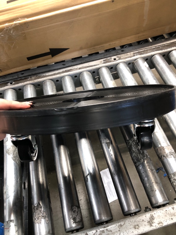 Photo 1 of 16 in. Plant Dolly/Caddy Black 