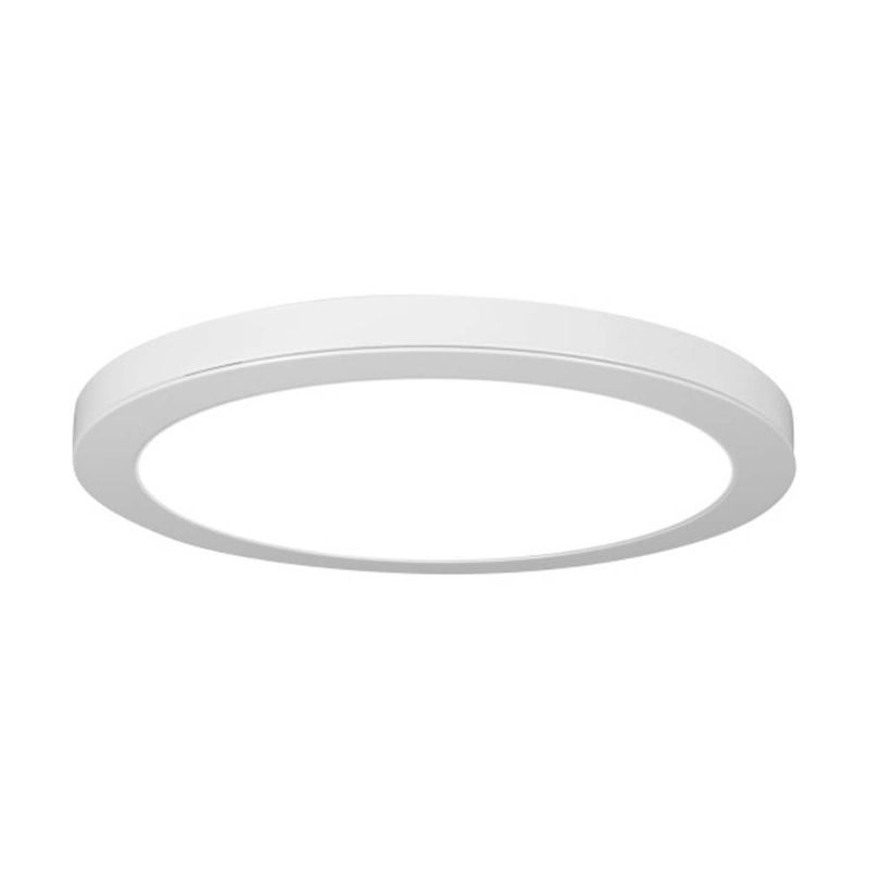 Photo 1 of DSE(V3) 15 in. White Round Selectable CCT LED Flush Mount Ceiling Light
