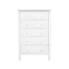 Photo 1 of 
Adeptus
Easy Pieces 5-Drawer Solid Wood Chest of Drawers White 47.91 in. H x 30 in. W x 14.56 in. L