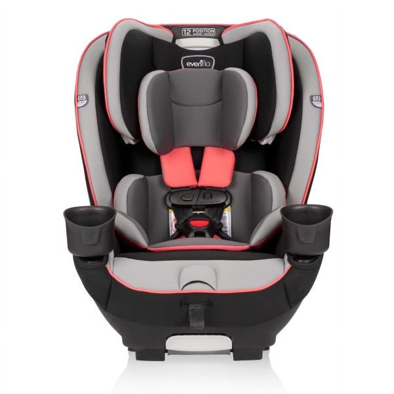 Photo 1 of Evenflo EveryKid 3-in-1 Convertible Car Seat, Maya Coral,