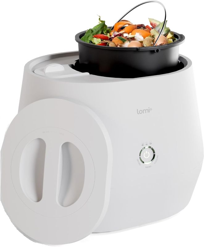 Photo 1 of 
Lomi 1 | Kitchen Composter, 3L, World’s First Smart Waste Home Food Upcycler, Turn Waste into Natural Fertilizer with a Single Button, Indoor Compost,...