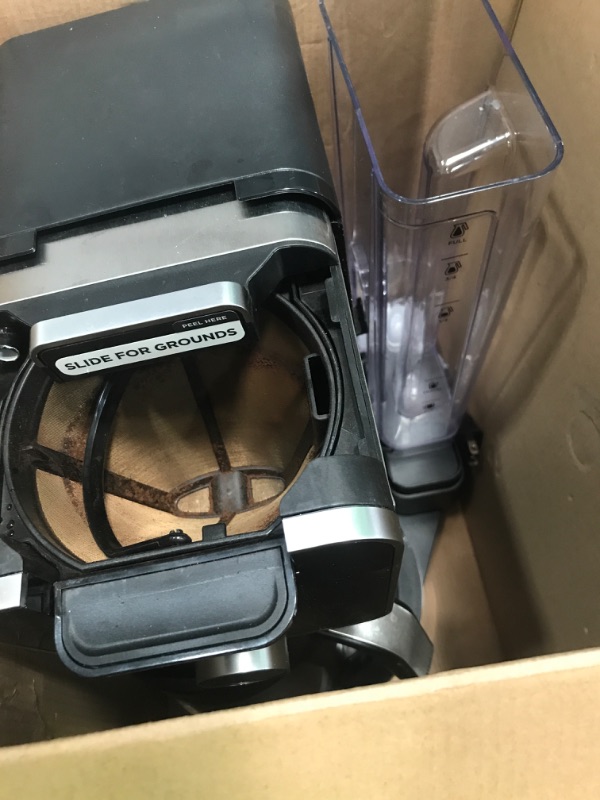 Photo 2 of ****NON REFUNDABLE NO RETURNS SOLD AS IS***PARTS ONLY**
Ninja DualBrew Coffee Maker, Grounds & K-Cup Compatible, 4 pod sizes from 6 to 12 oz & Thermal Flavor Extraction Duo Black
